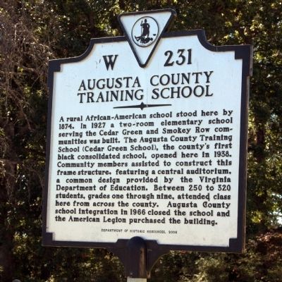 Augusta County Training School