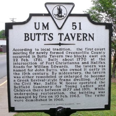 Butts Tavern