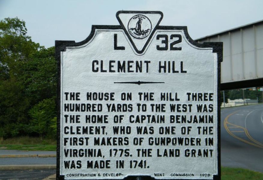 Clement Hill Historic Marker