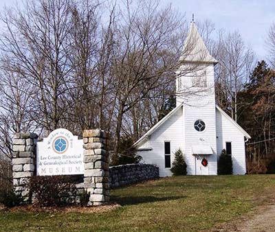 Lee County Historical Society (Old Friendship Baptist Church