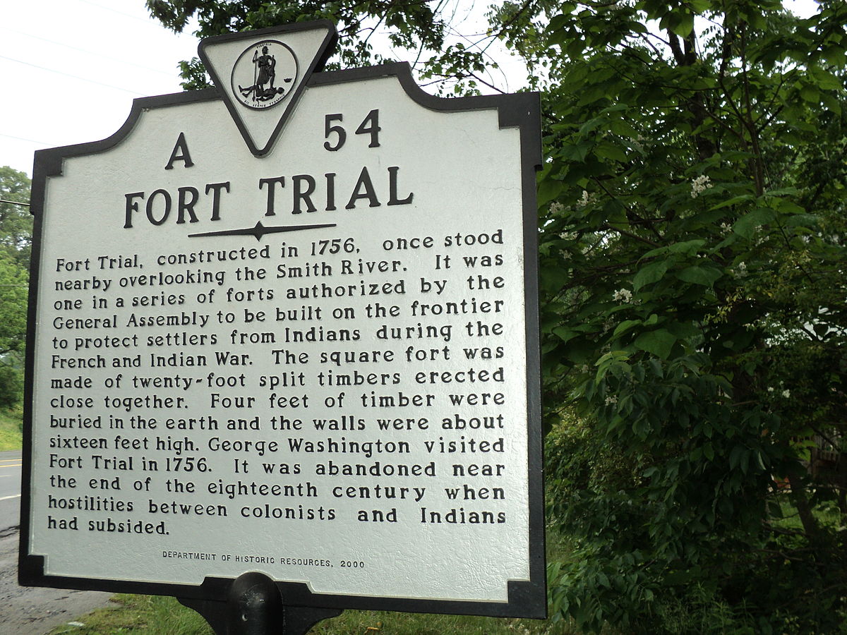 Fort Trial Historic Marker