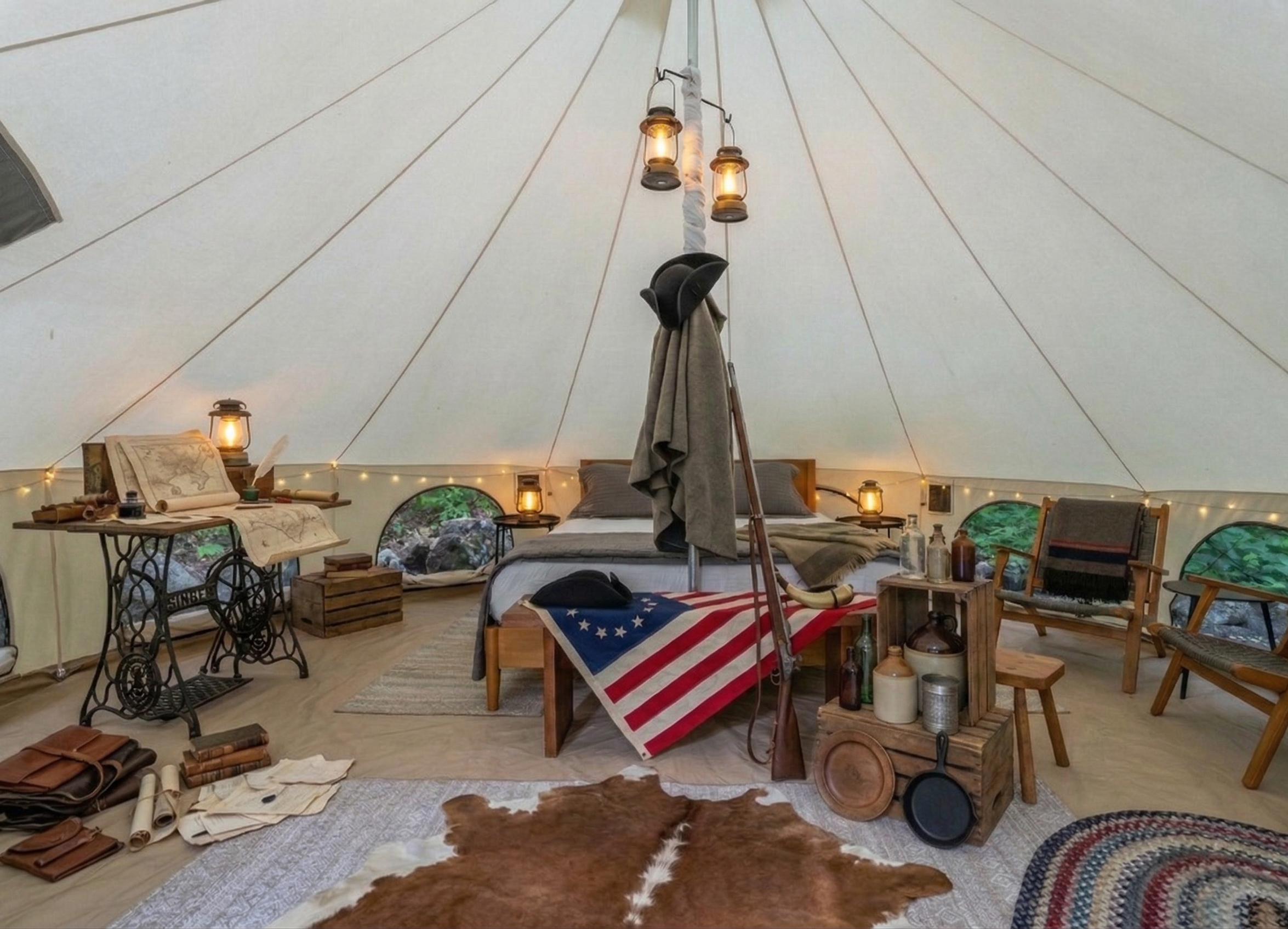 Revolutionary Rest: Glamping Like It