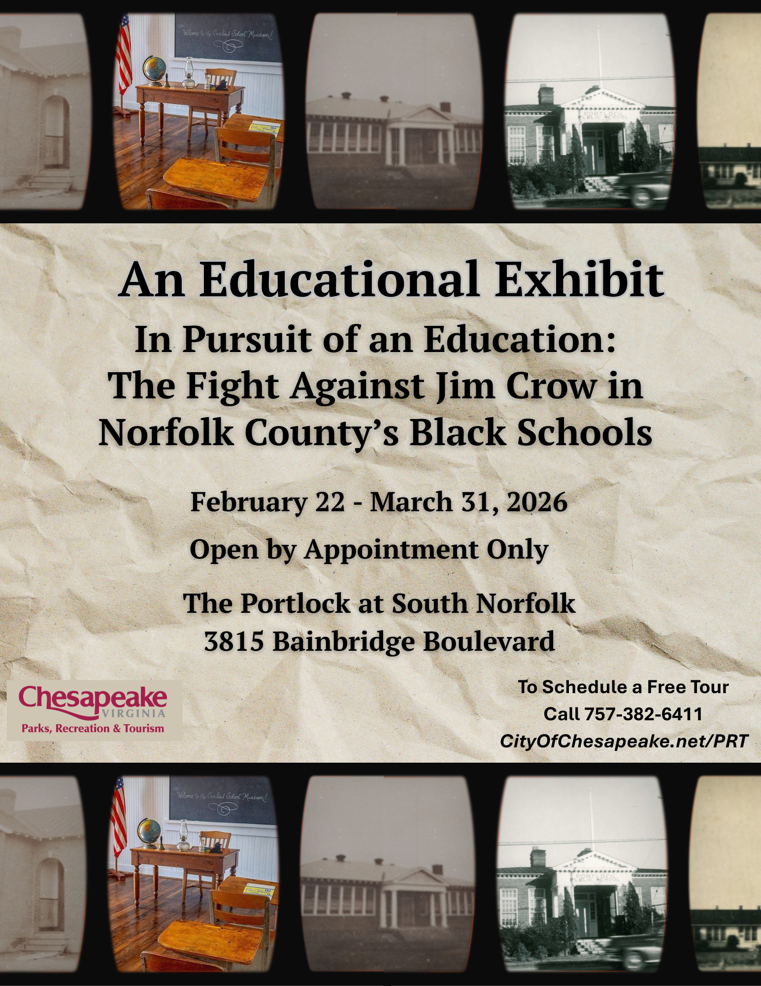 In Pursuit of an Education: The Fight Against Jim Crow in Norfolk County’s Black Schools: An Educational Exhibit