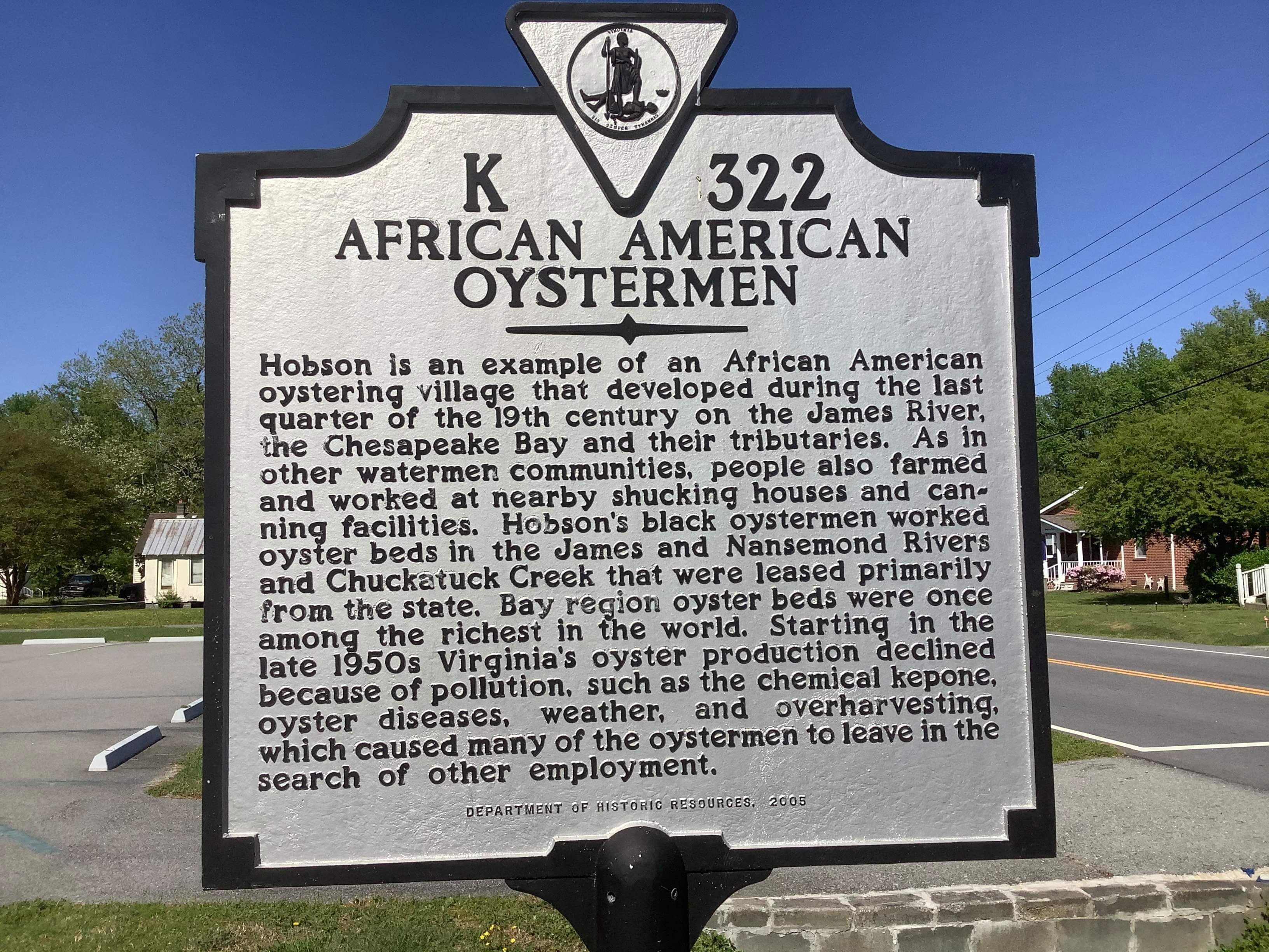 Historic African American Waterman Hobson Village