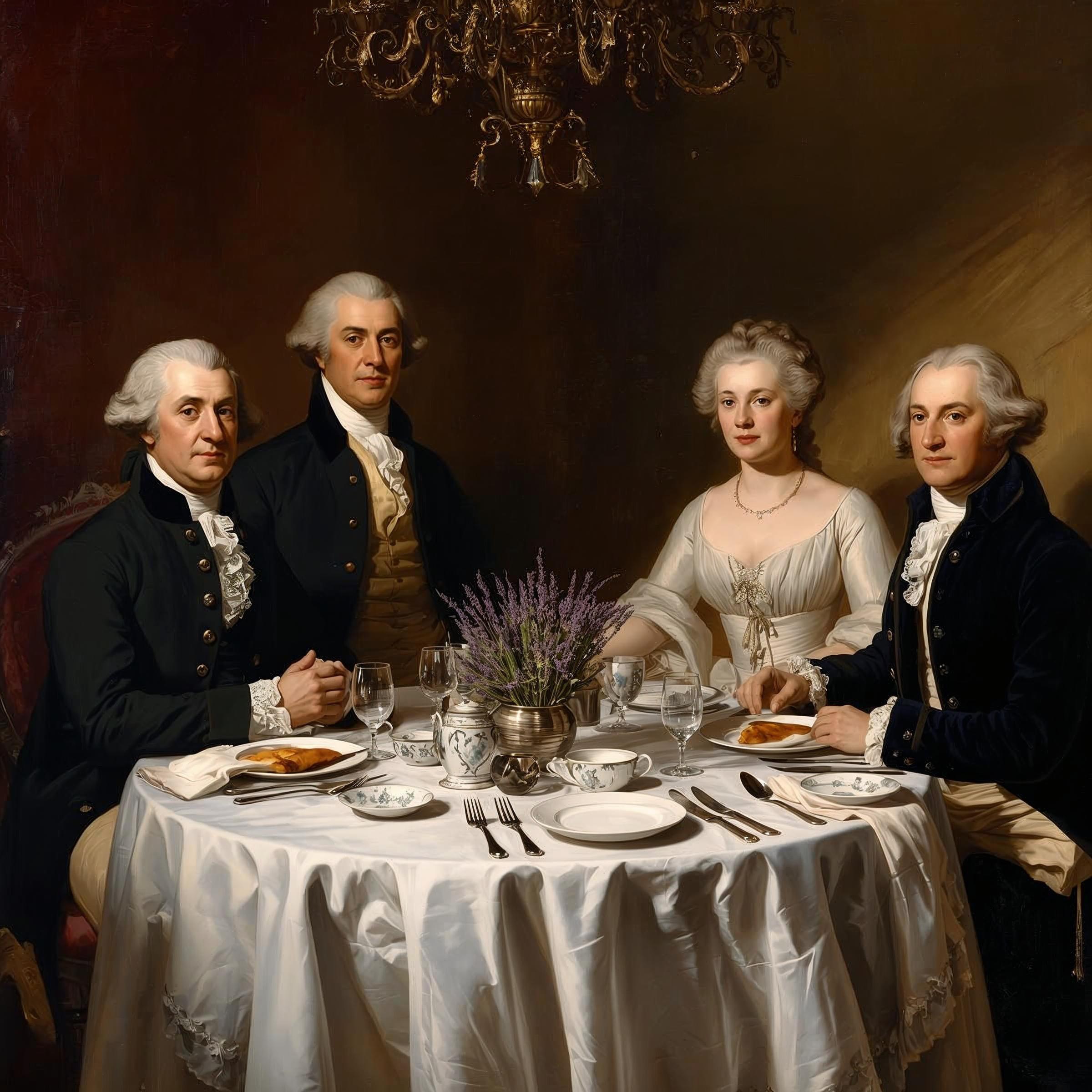 Lavender & Liberty: 1776 Valentine Immersion Dinner