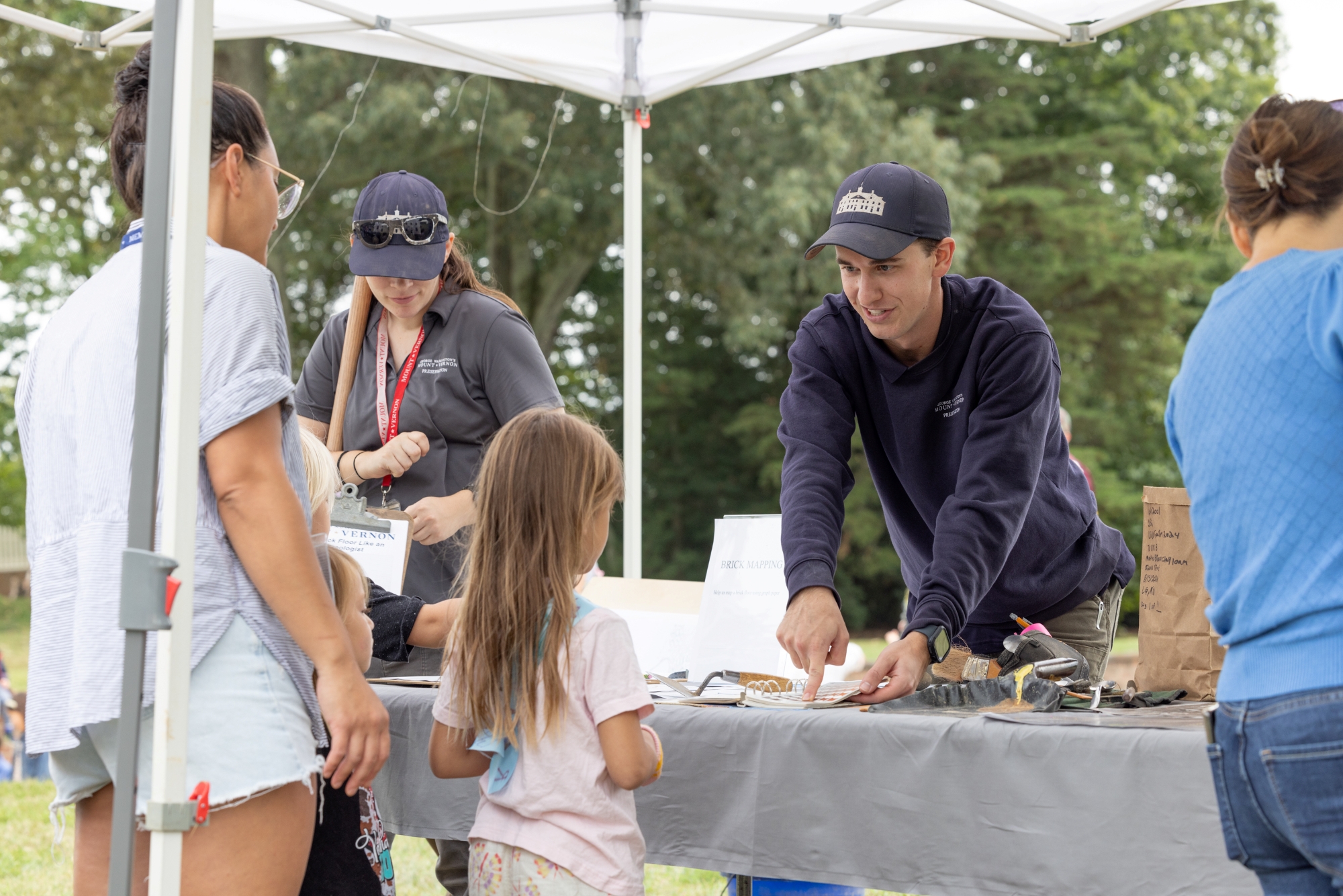 Archaeology Family Day at Mount Vernon