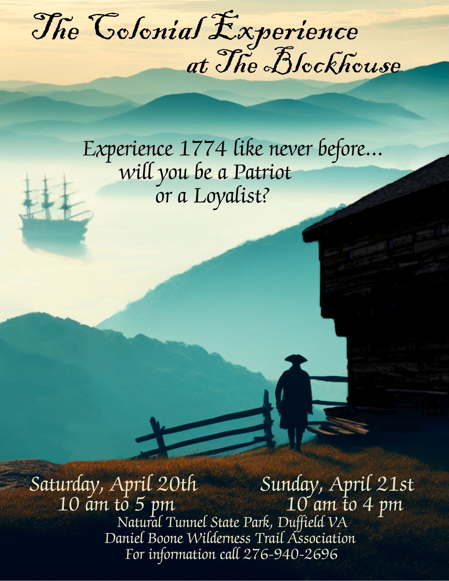 The Colonial Experience at the Blockhouse