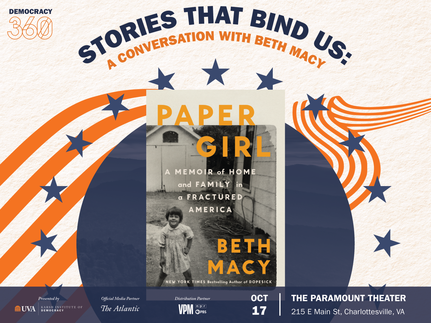 Democracy360: Stories That Bind Us: A Conversation With Beth Macy