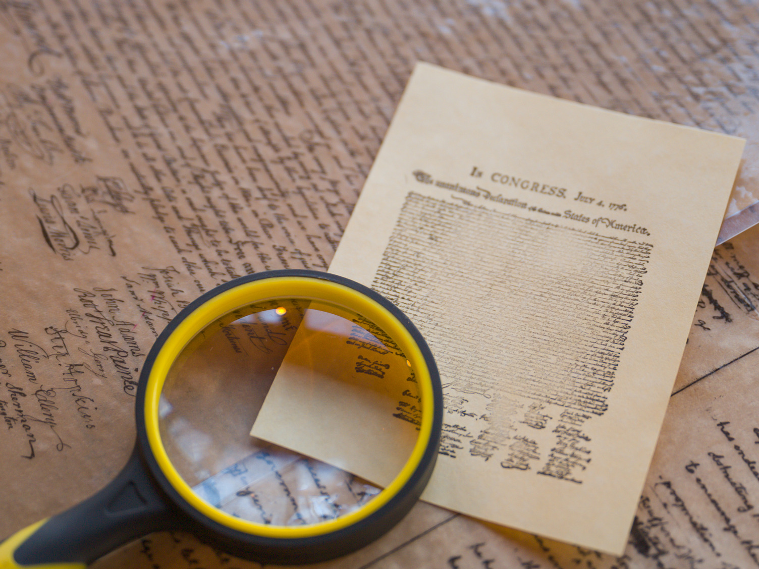 Declaration of Independence Print Shop