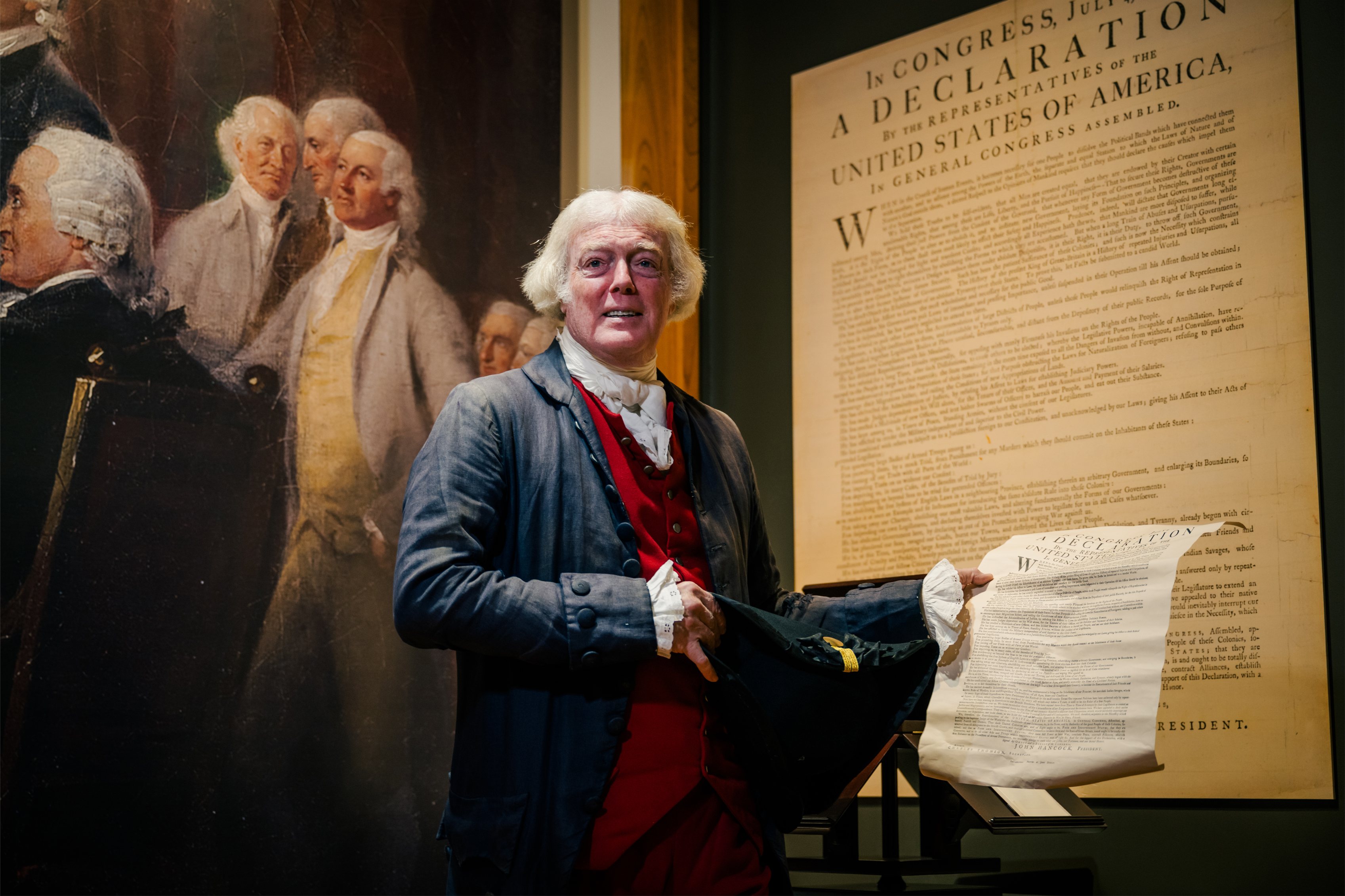 Drafting the Declaration with Thomas Jefferson