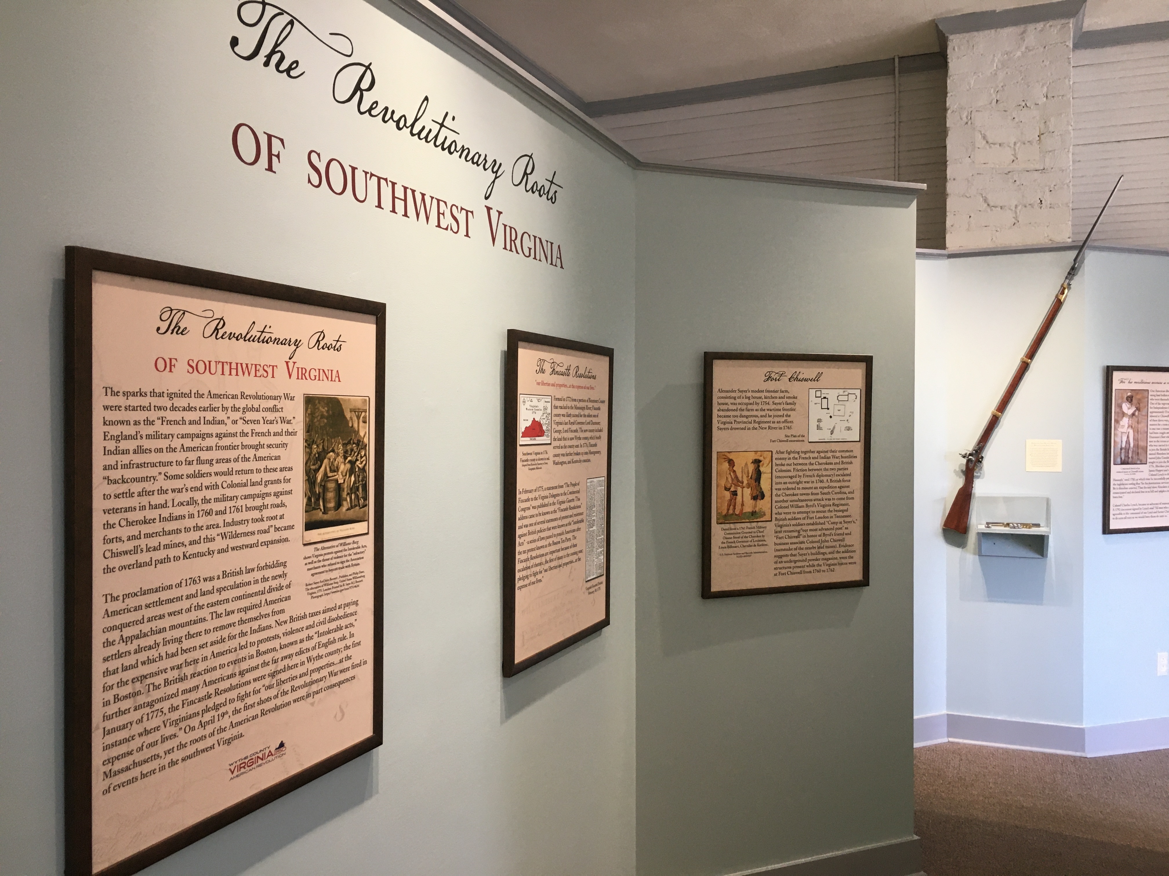 "The Revolutionary Roots of Southwest Virginia" Exhibit Opening