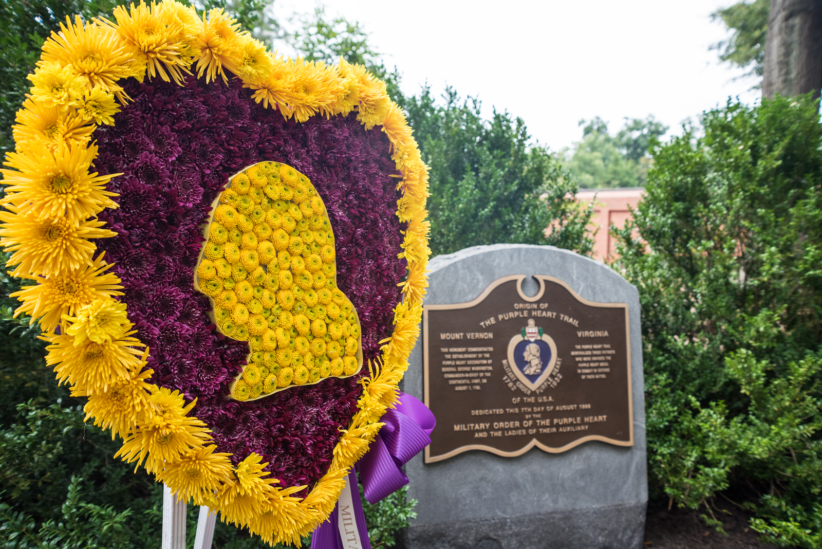 Purple Heart Commemoration at Mount Vernon