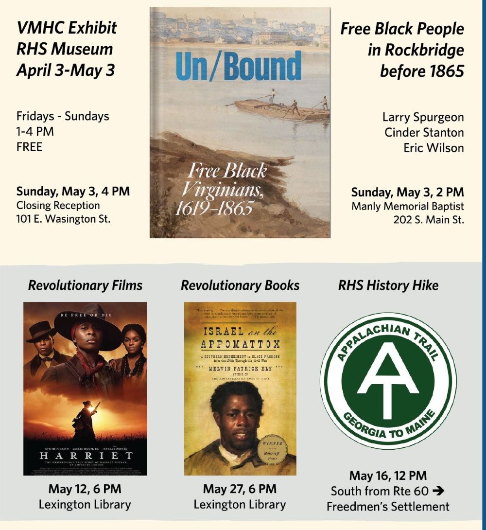 Free Black People in Rockbridge & Virginia, before the Civil War