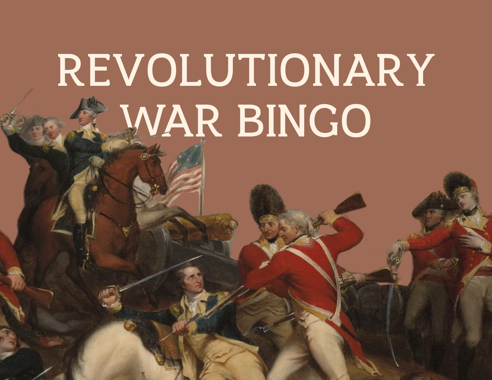 American Revolution Bingo
