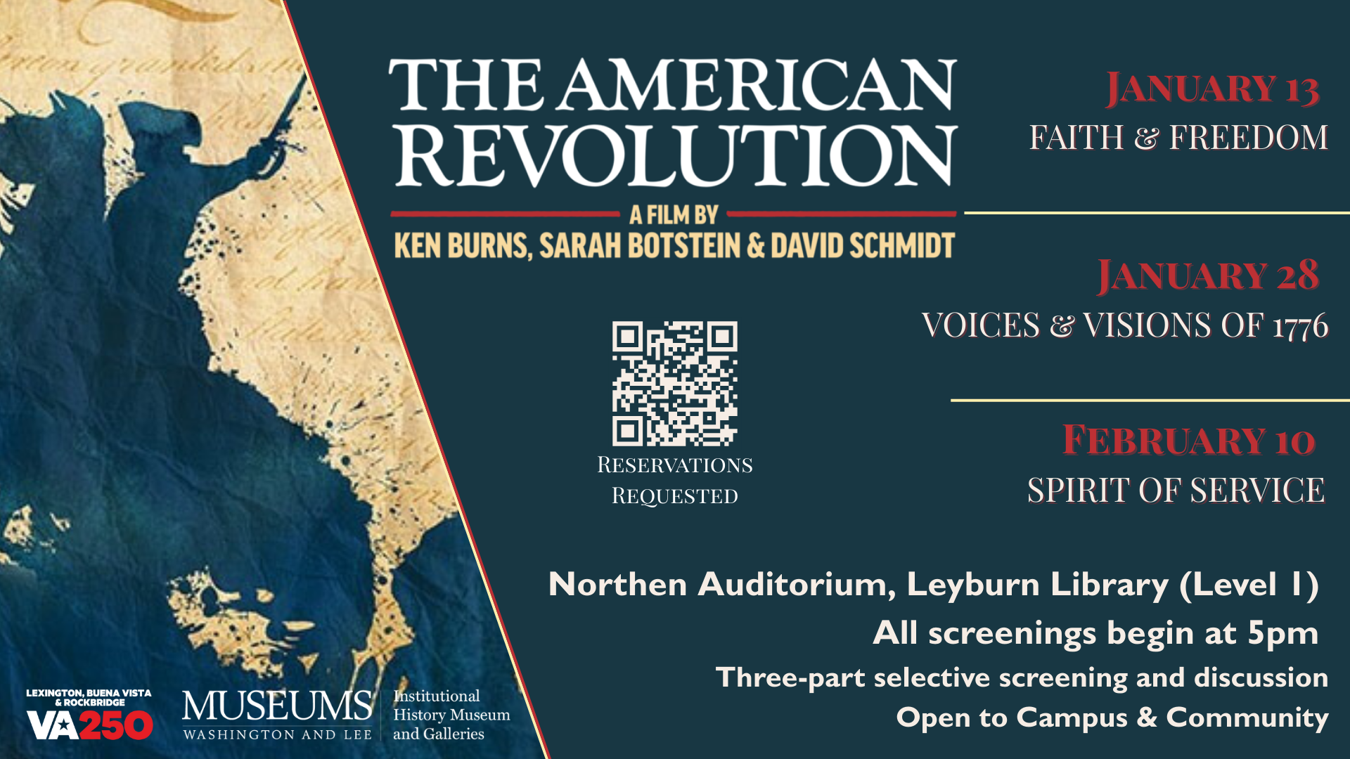 American Revolution Thematic Screening - Faith & Freedom