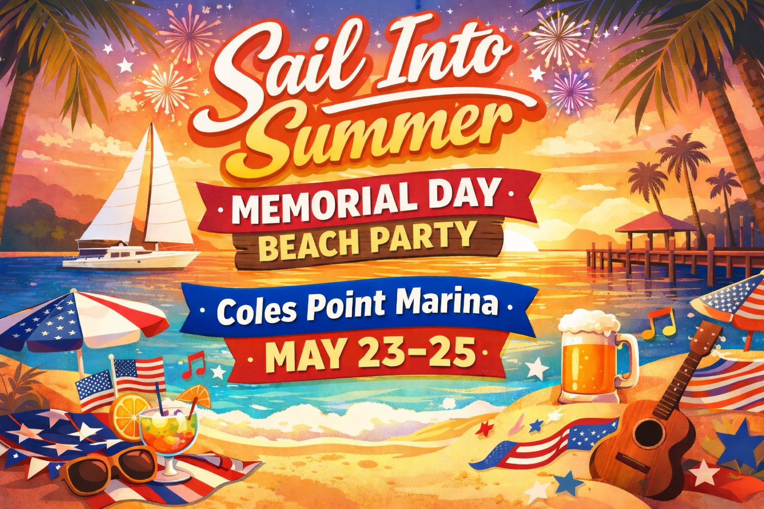 Sail Into Summer Memorial Day Beach Party