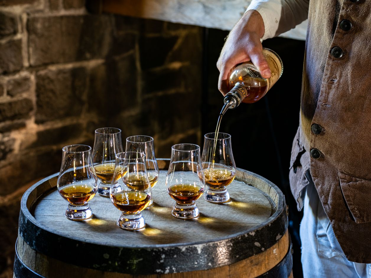 George Washington Whiskey Tasting