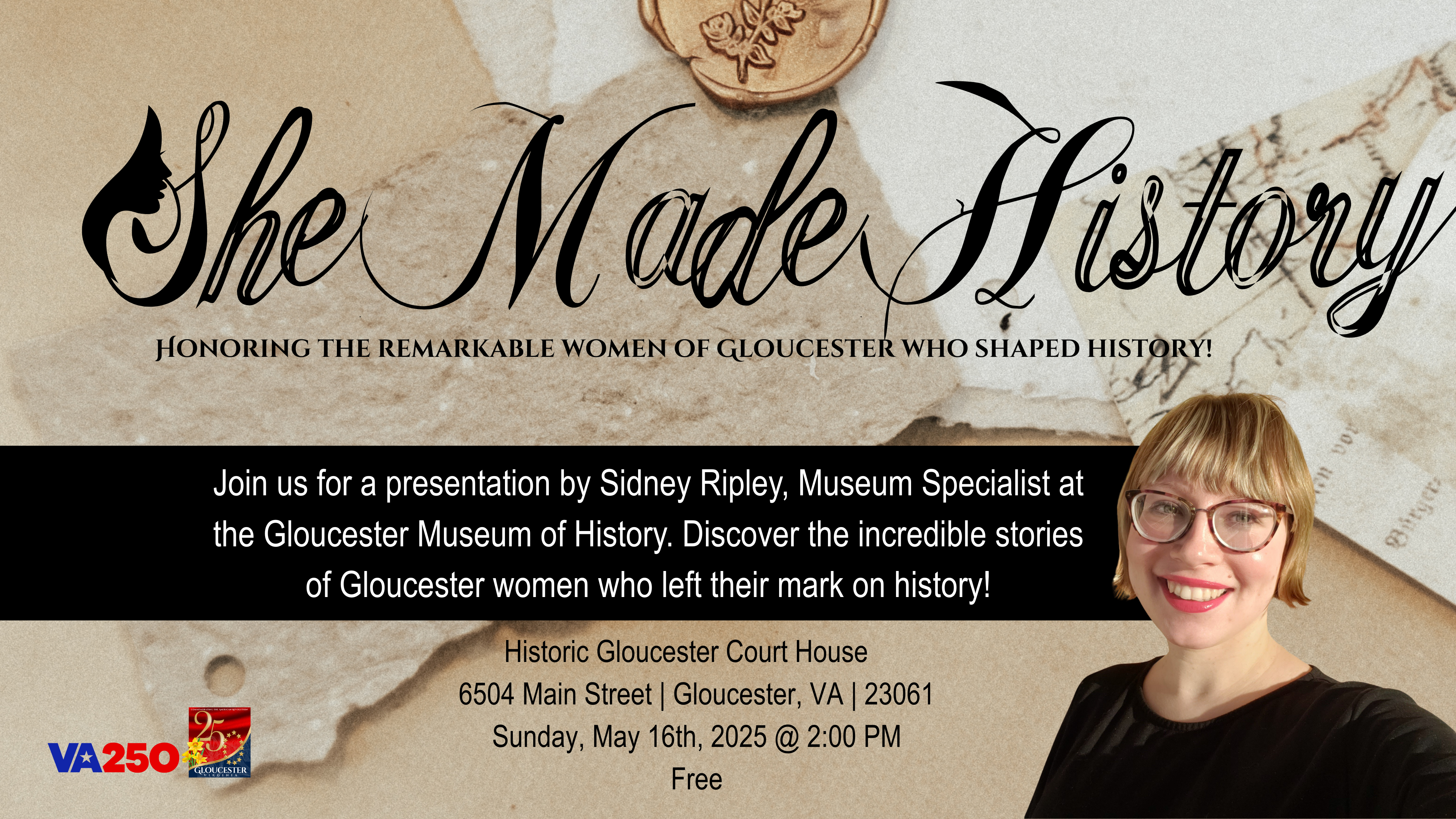 She Made History- Honoring The Remarkable Women of Gloucester