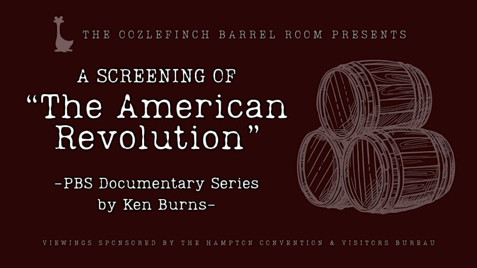 The American Revolution Screening Series at Oozlefinch