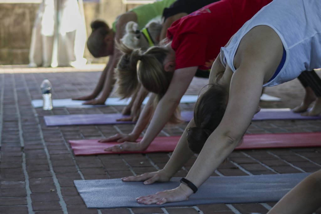 Yoga on the Magnolia Terrace - Happy Hour