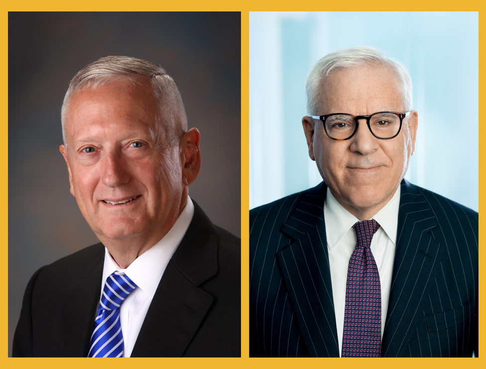 Character, Service, and the American Experiment: A Conversation with General Jim Mattis and David M. Rubenstein