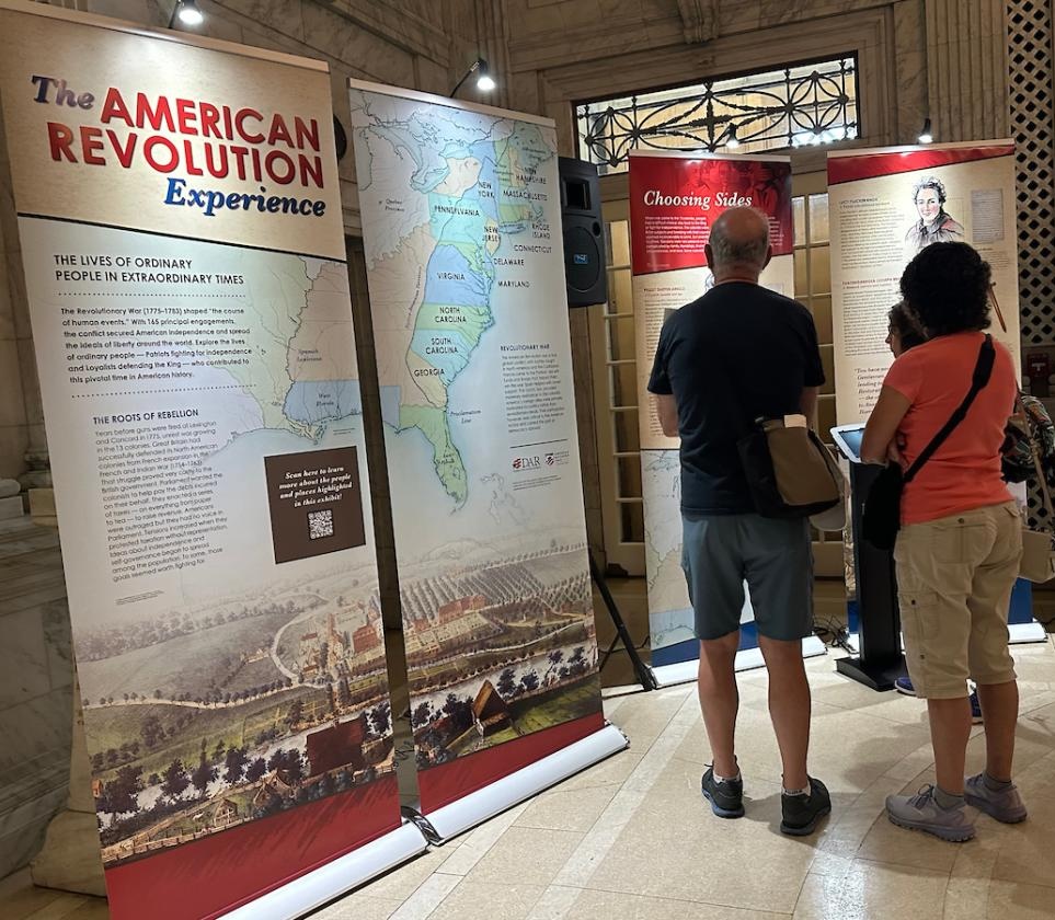 "American Revolution Experience" Traveling Exhibit