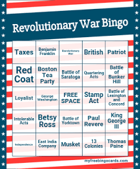 National Bingo Day: Henrico Revolutionary War Edition