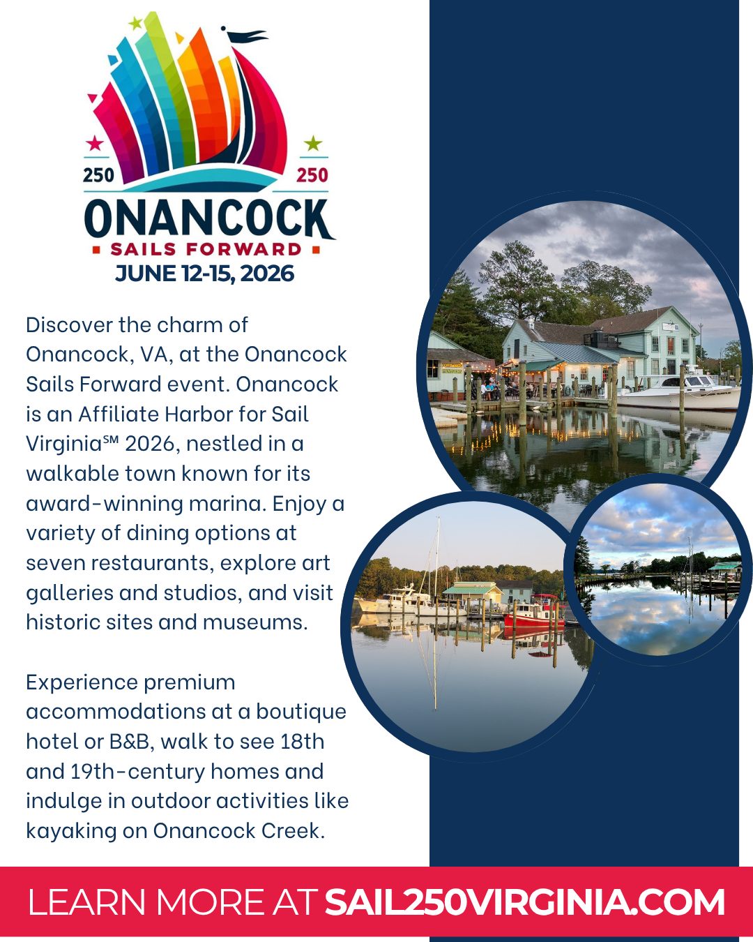 Onancock Sails Forward