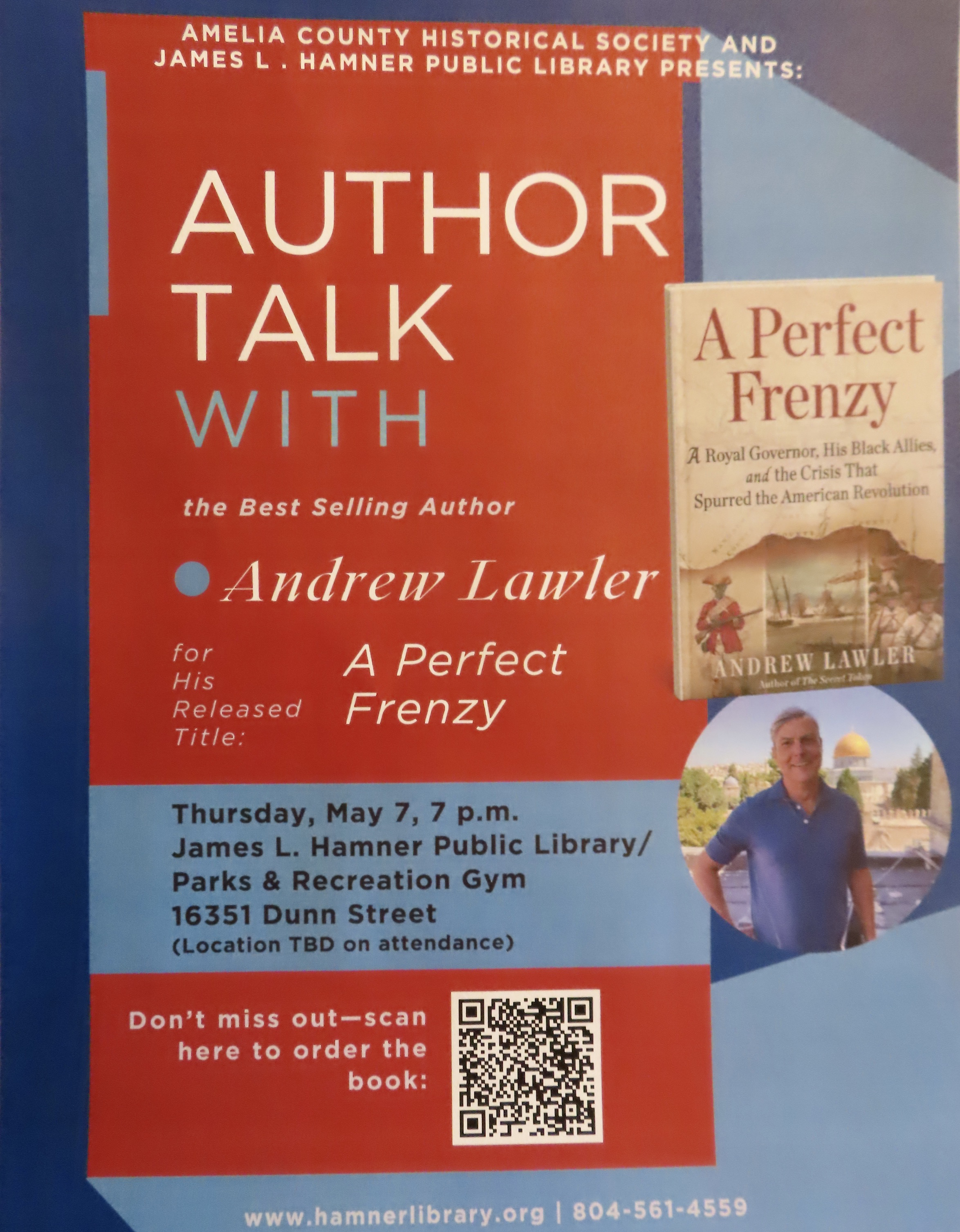 A Perfect Frenzy - Author Talk with Andrew Lawler