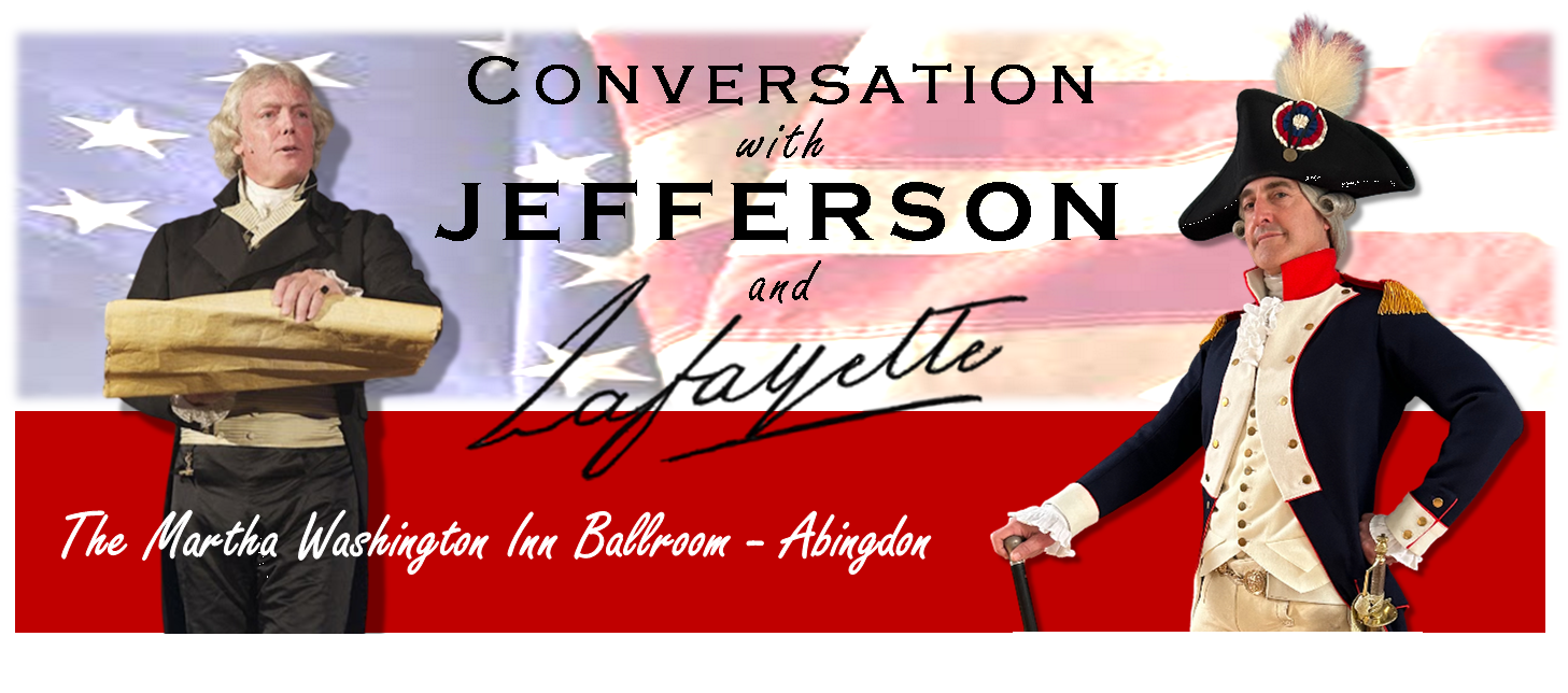 Conversation with Jefferson and Lafayette