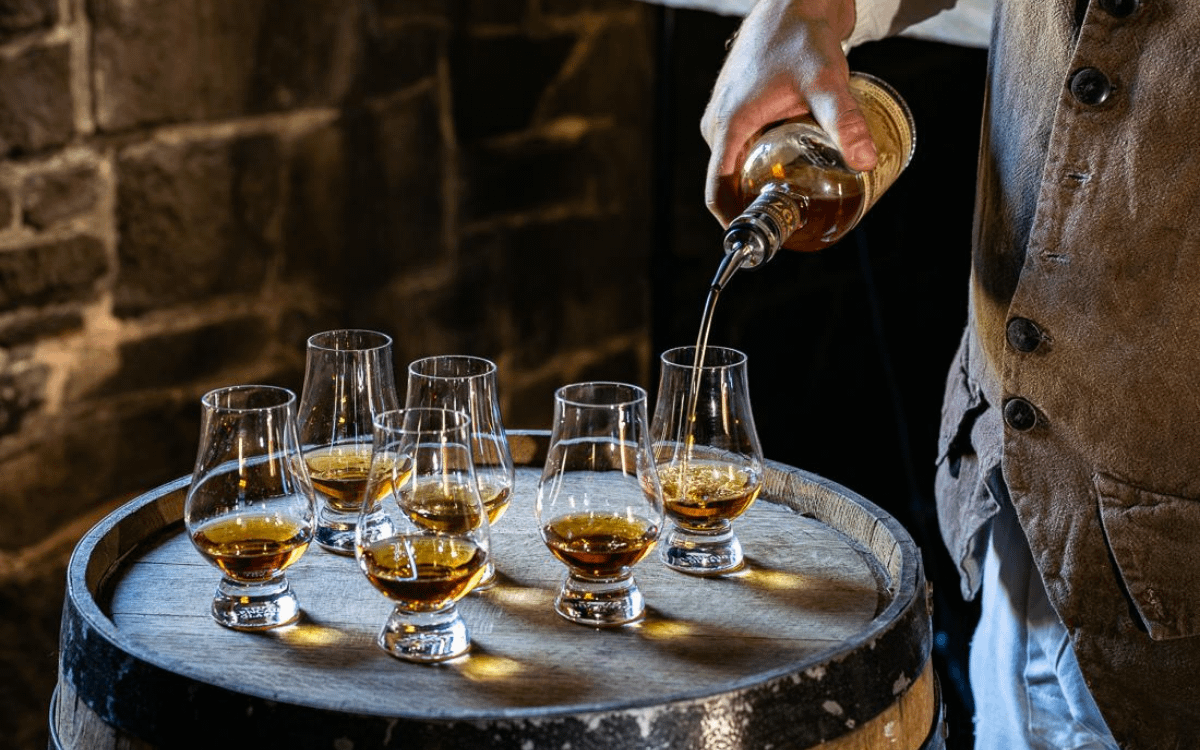 George Washington Whiskey Tasting