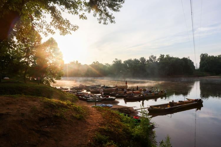 One day on the batteau, 250 years of history