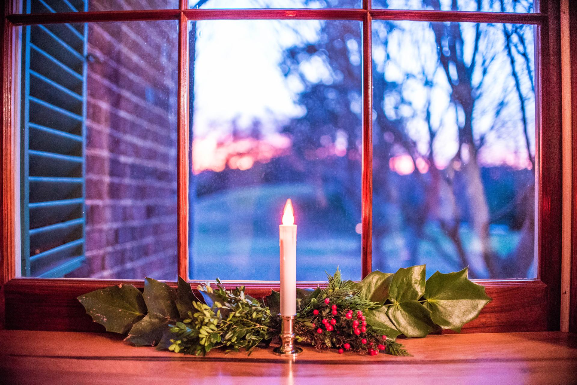 Christmas window