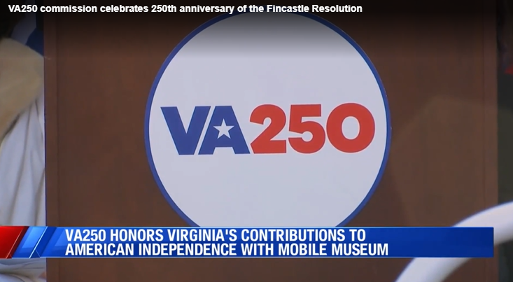 VA250 commission celebrates 250th anniversary of the Fincastle Resolution