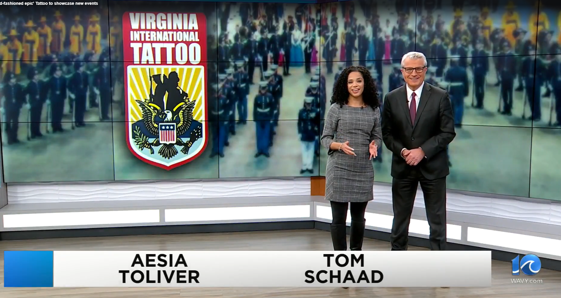 ‘Old-fashioned epic’ Virginia International Tattoo to feature new events