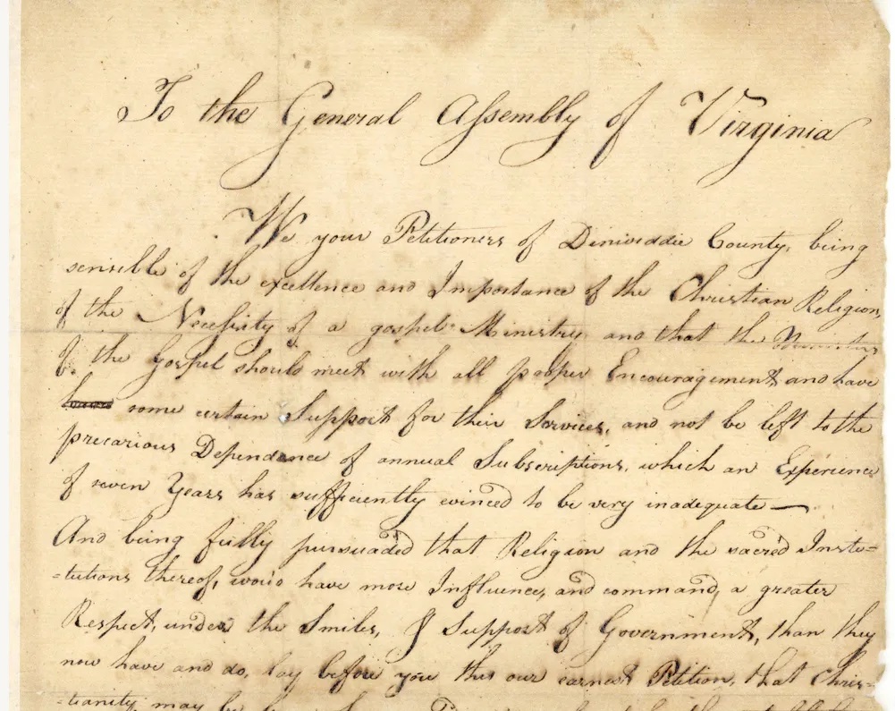 VA250, Library of Virginia to launch 3-year project spotlighting 18th century legislative petitions