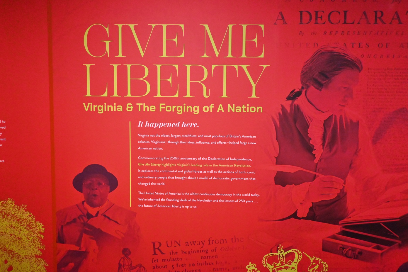 'Give Me Liberty' at Virginia Museum of History and Culture