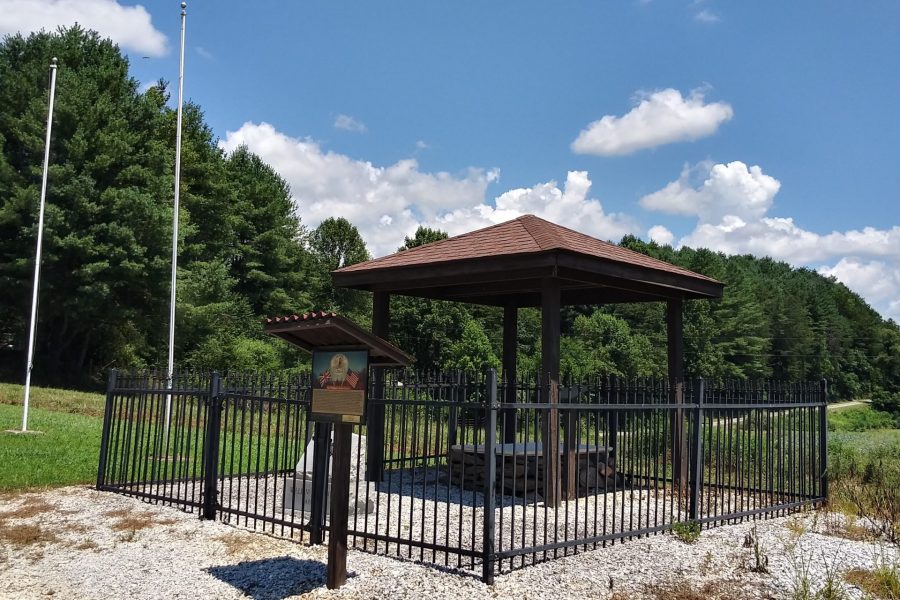 The William Letcher Grave Marker