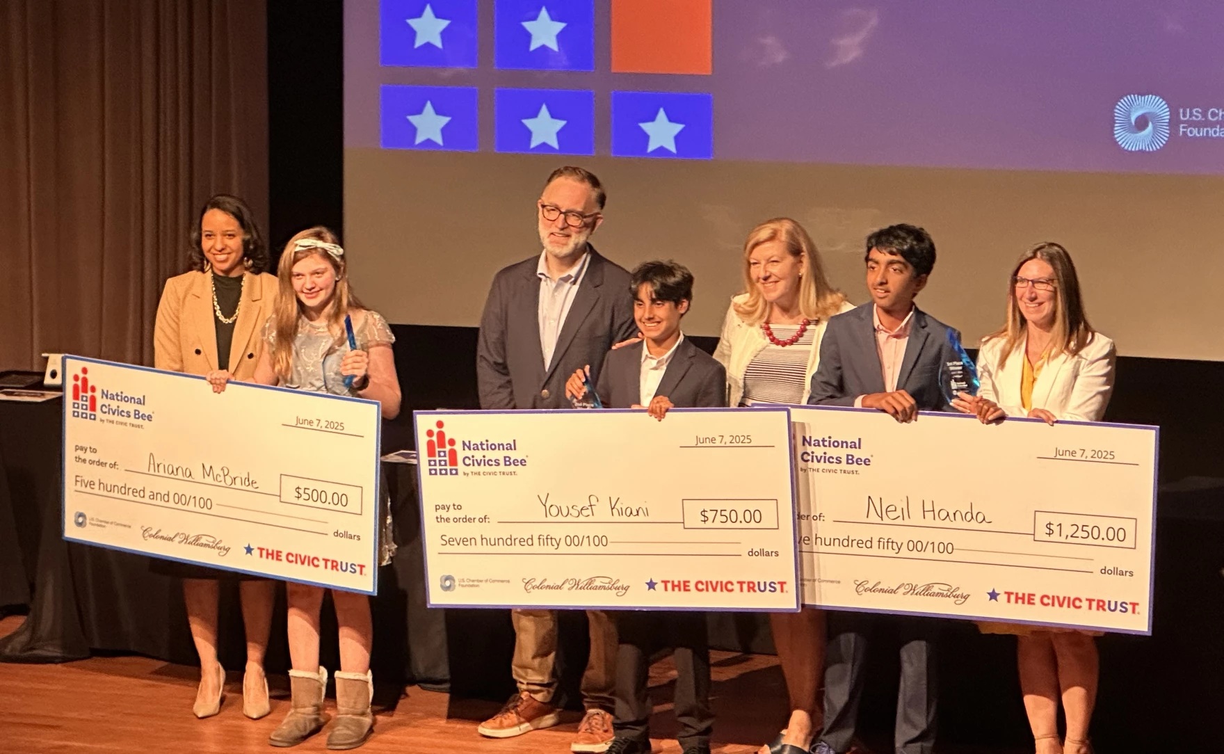 Virginia teen heads to National Civics Bee, a competition to teach peers about the importance of government