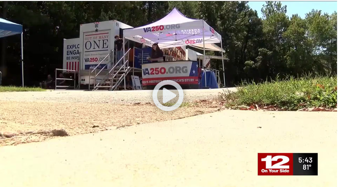 Virginia’s role in American Revolution coming to life inside VA250’s mobile museum
