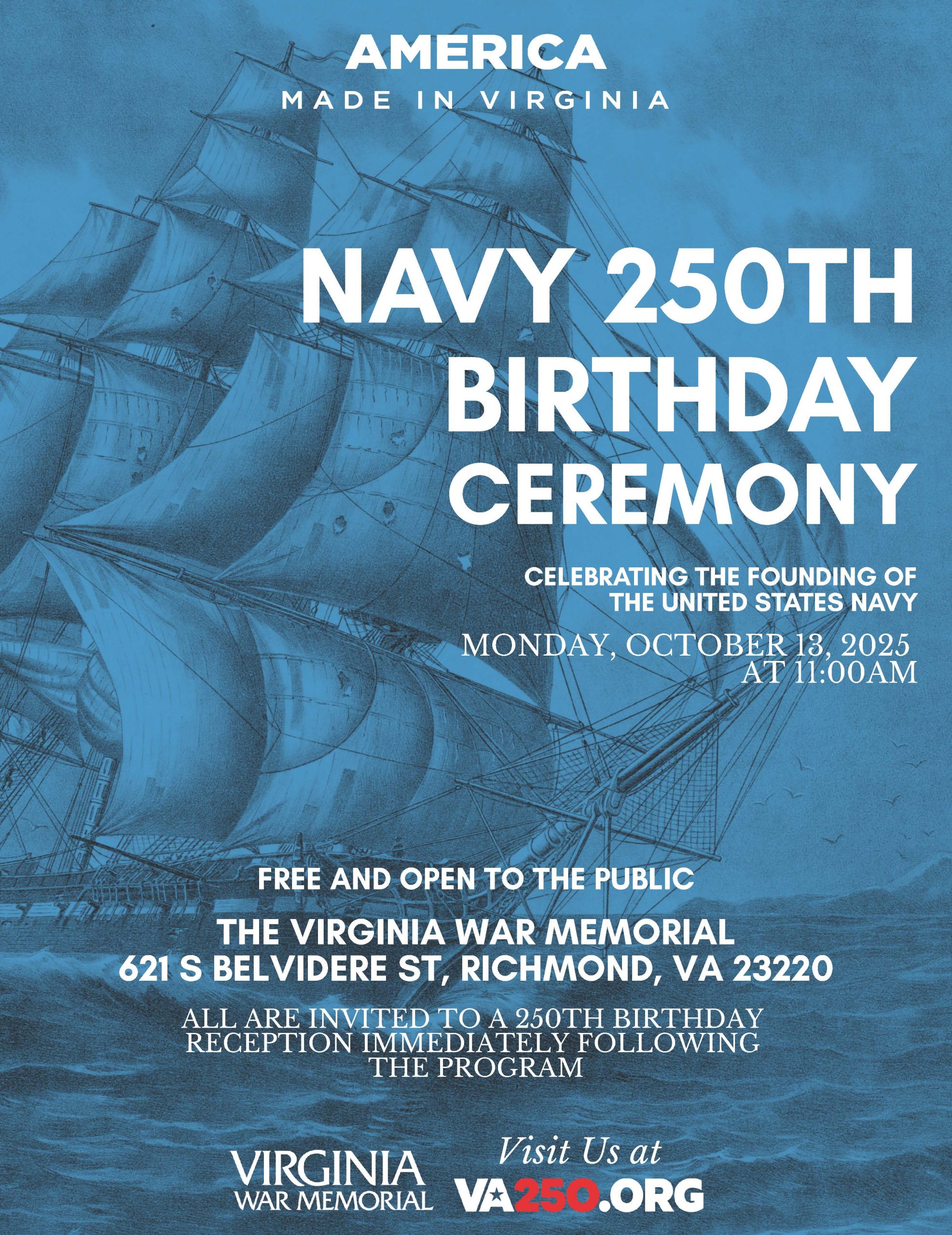 U.S. Navy’s 250th Anniversary Celebration with VA250